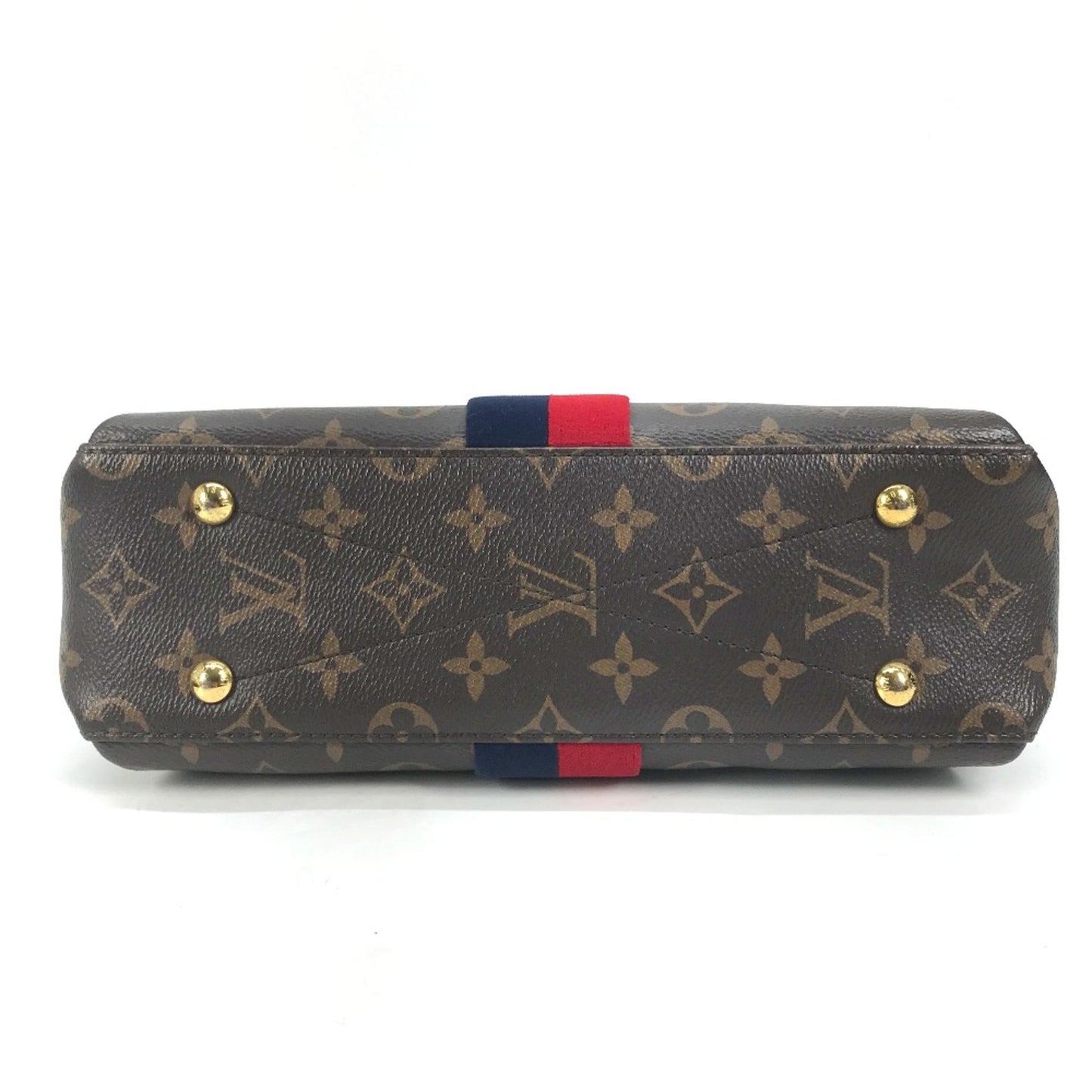 Louis Vuitton Georges, Brown, Canvas, handbag