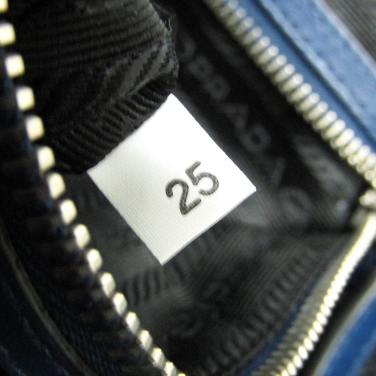 Prada, Blue, Leather, backpack