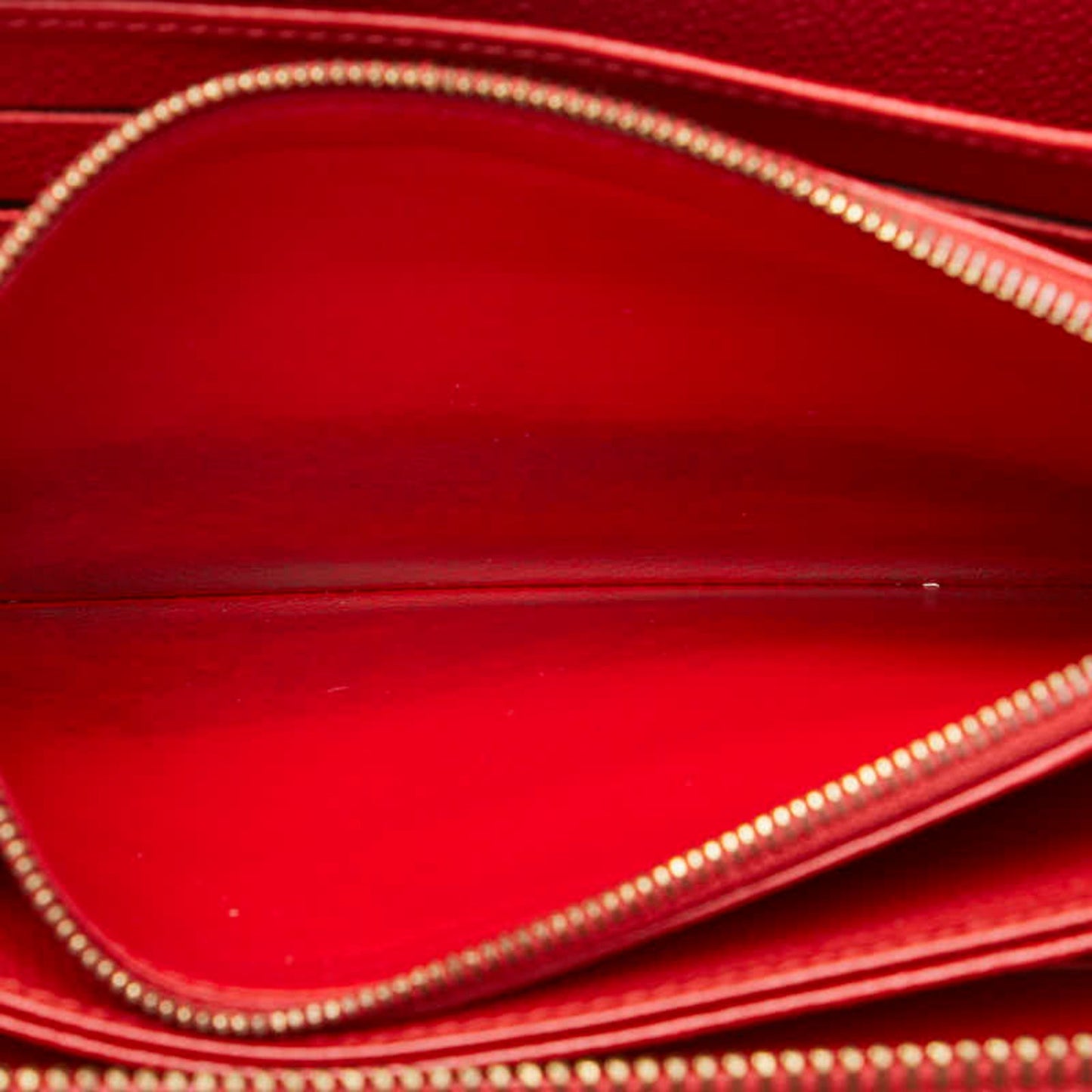 Louis Vuitton Zippy wallet, Red, Leather, wallet
