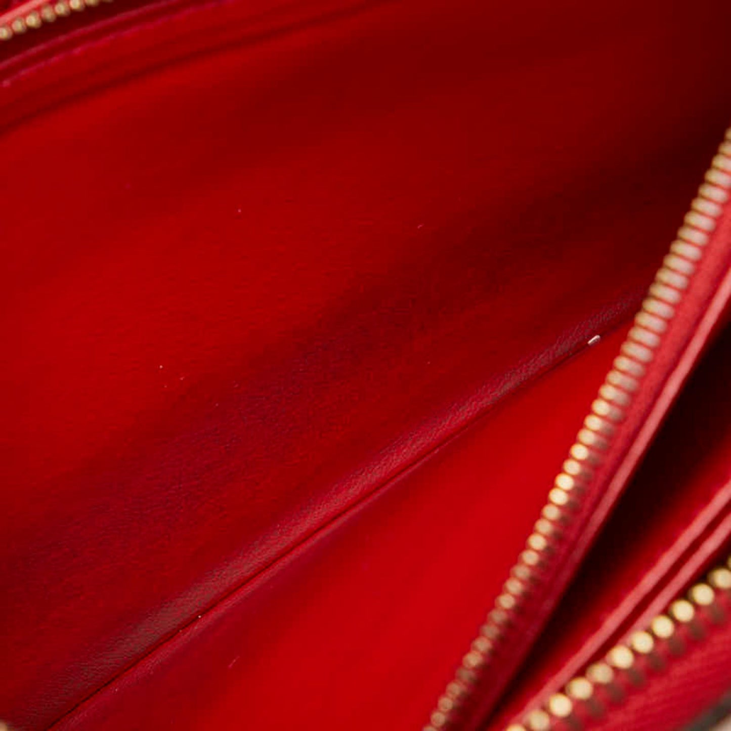 Louis Vuitton Zippy wallet, Red, Leather, wallet