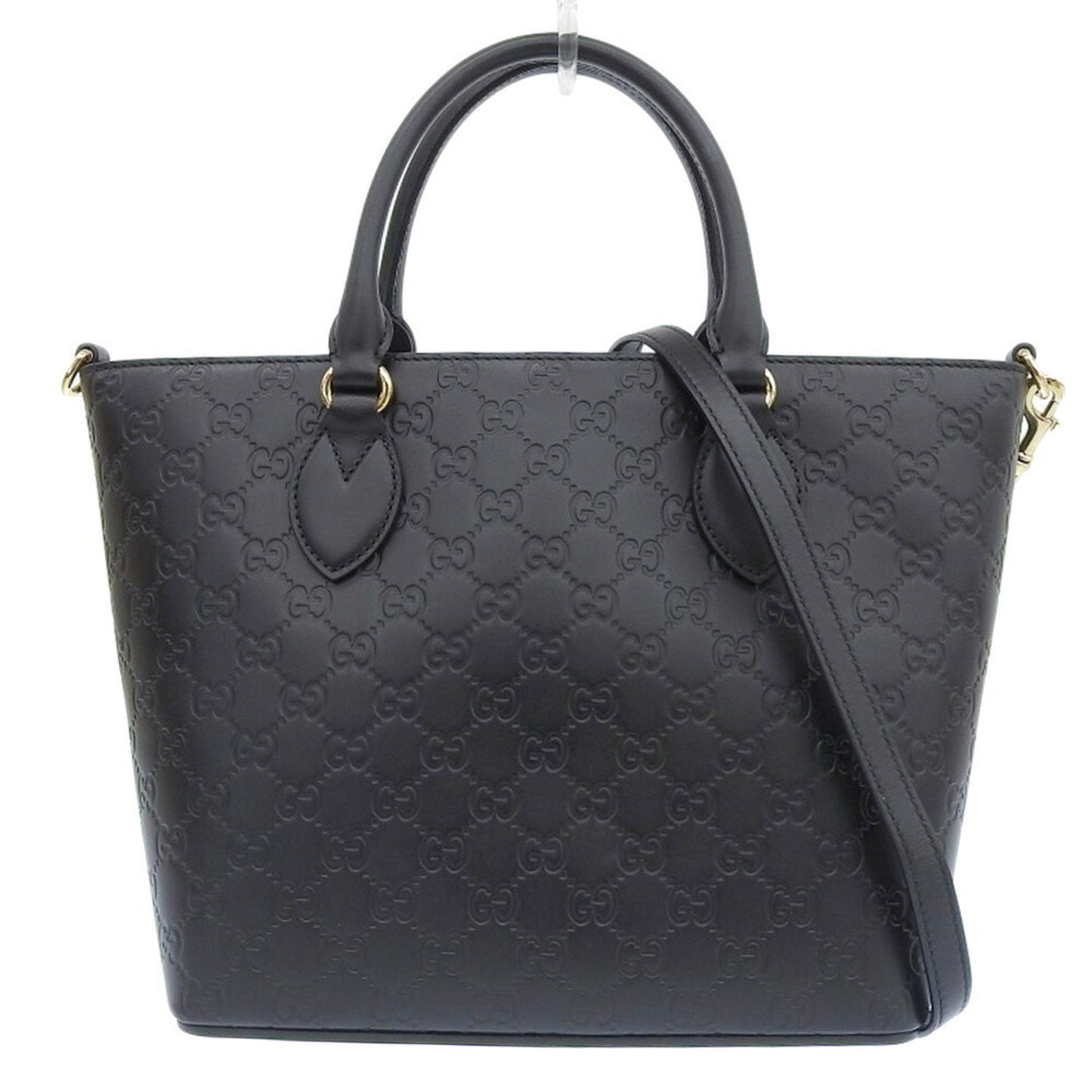 Gucci Guccissima, Black, Leather, handbag