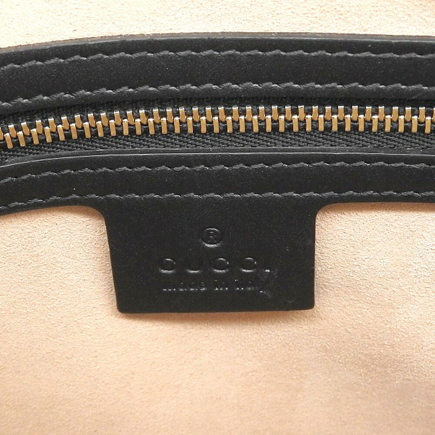Gucci Guccissima, Black, Leather, handbag