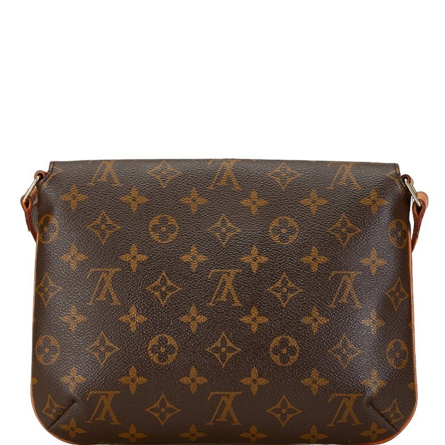 Louis Vuitton Musette Tango, Brown, Canvas, shoulder