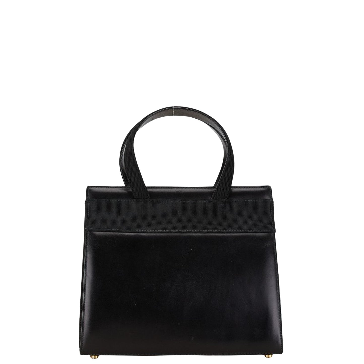 Salvatore Ferragamo Vara, Black, Leather, handbag