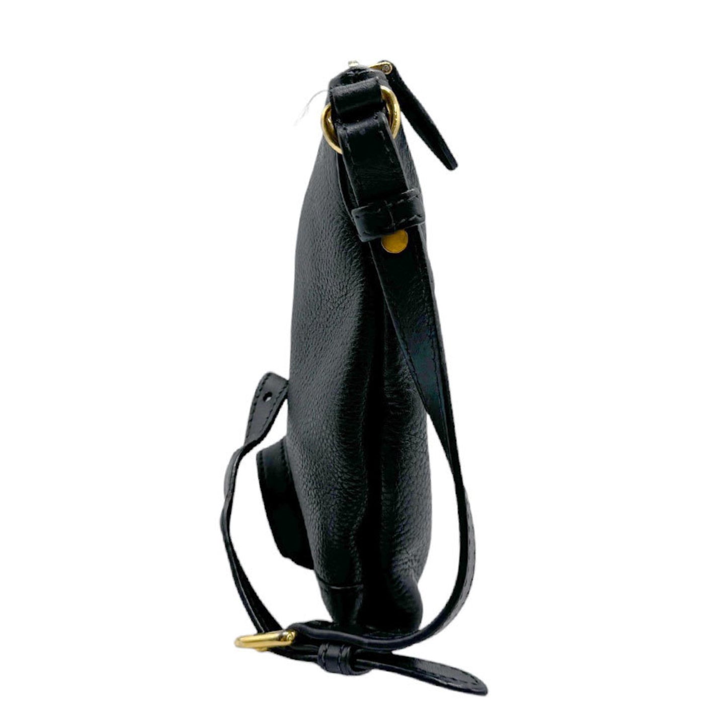 Prada Saffiano, Black, Leather, shoulder