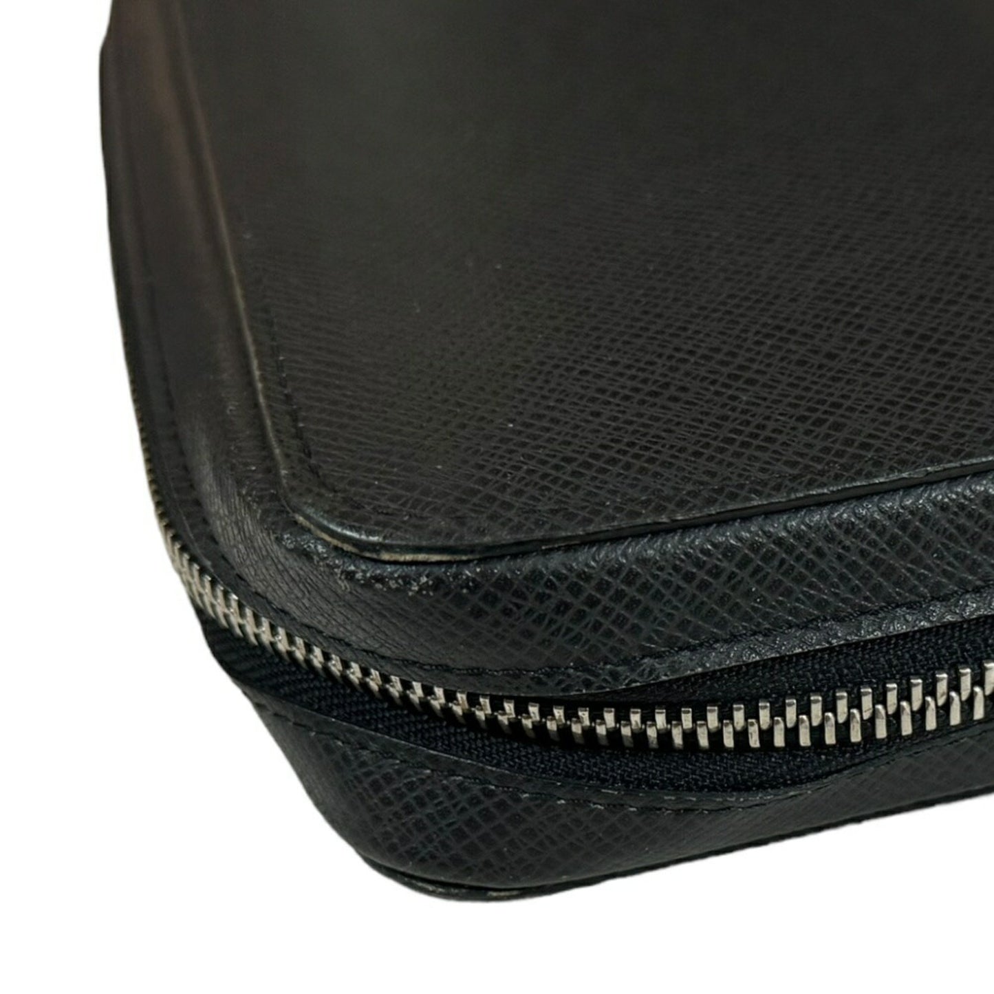 Louis Vuitton Zippy XL, Black, Leather, wallet