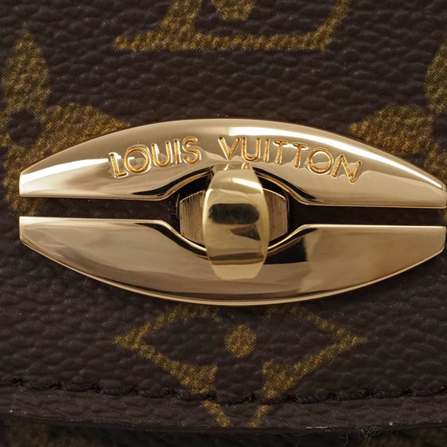 Louis Vuitton, Brown, Canvas, handbag