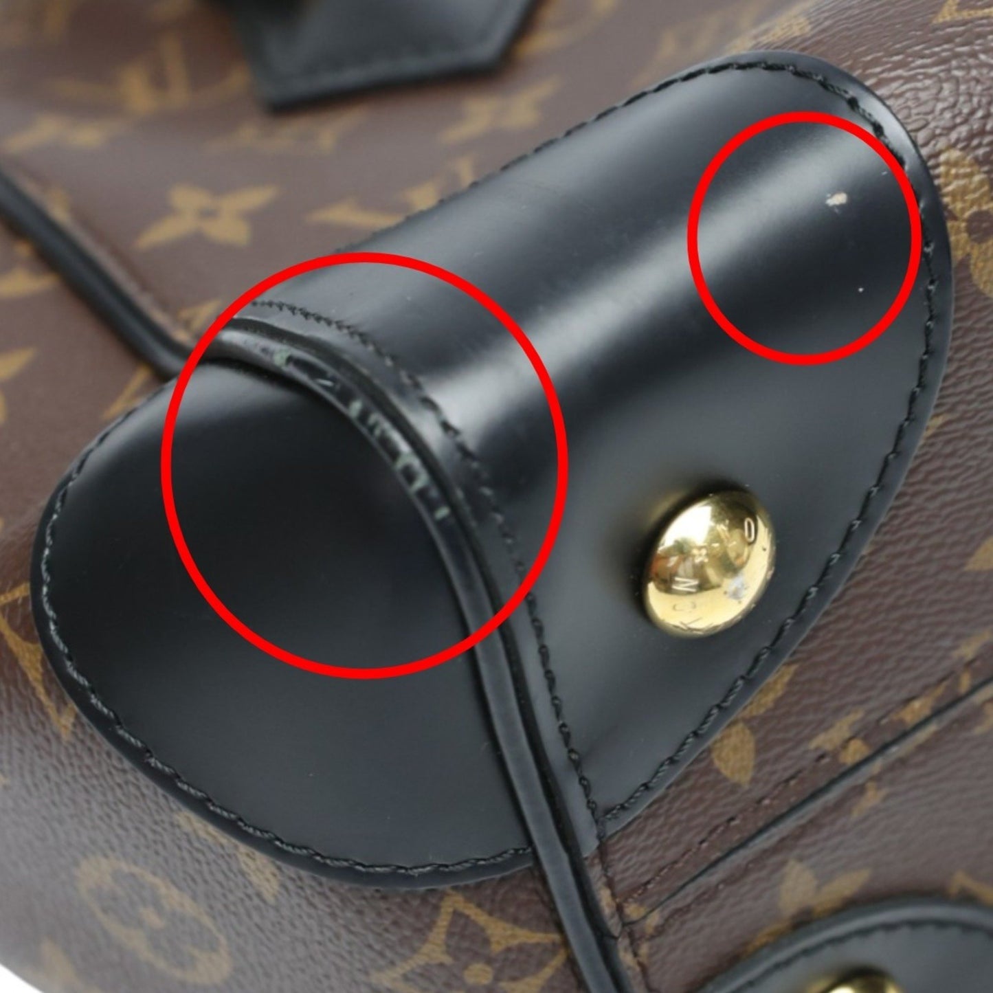 Louis Vuitton Phenix, Brown, Canvas, handbag