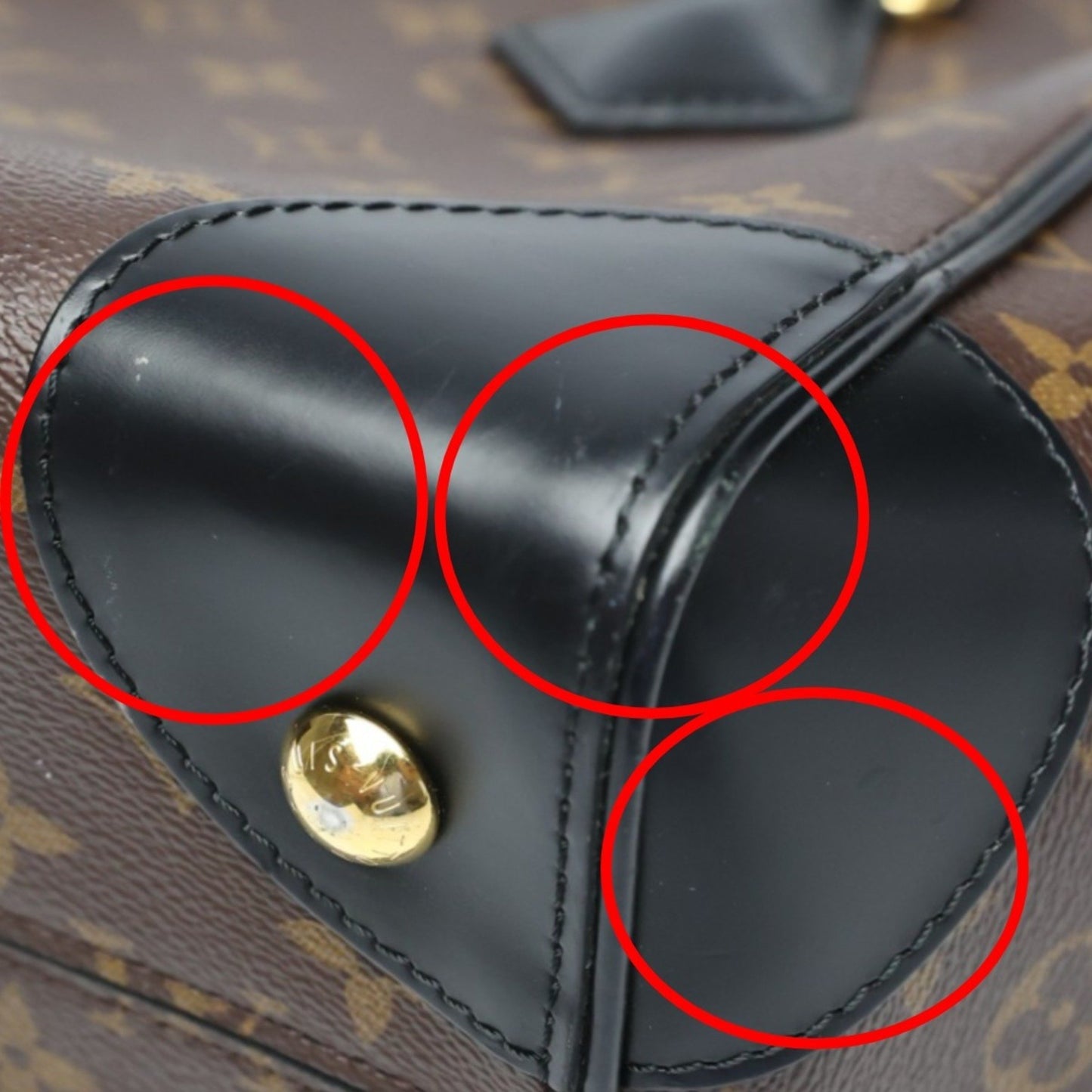 Louis Vuitton Phenix, Brown, Canvas, handbag