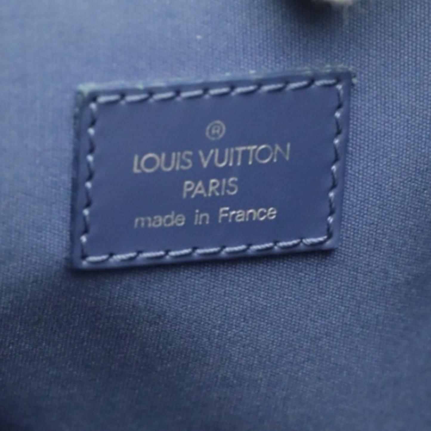 Louis Vuitton Mandala, Navy, Leather, shoulder