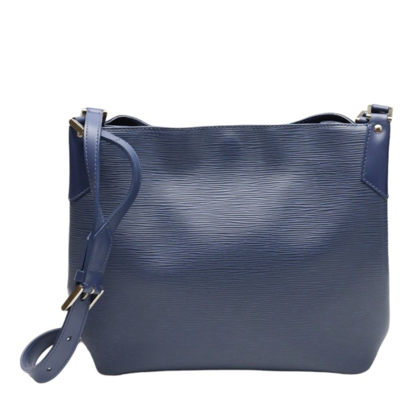 Louis Vuitton Mandala, Navy, Leather, shoulder