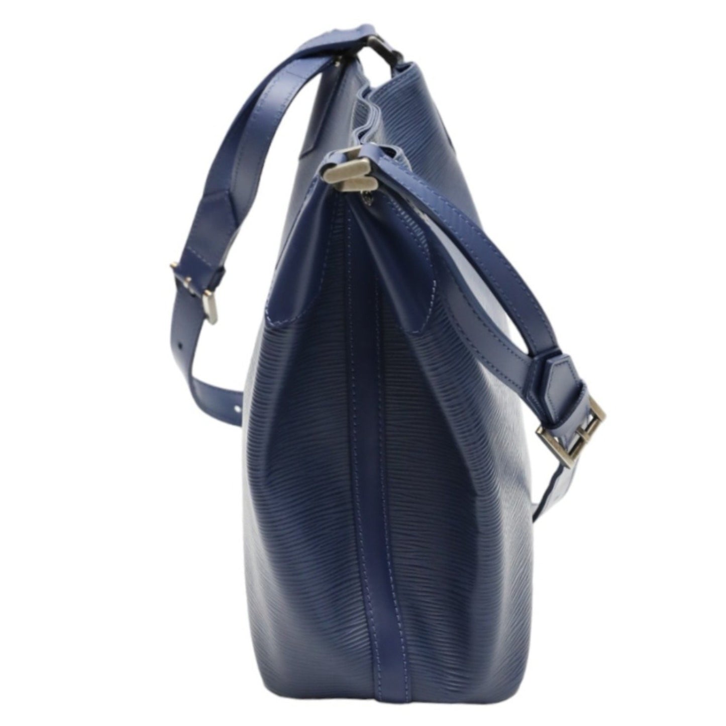 Louis Vuitton Mandala, Navy, Leather, shoulder