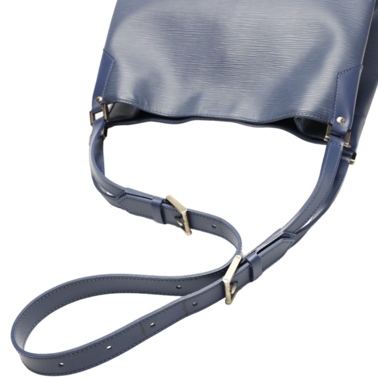 Louis Vuitton Mandala, Navy, Leather, shoulder