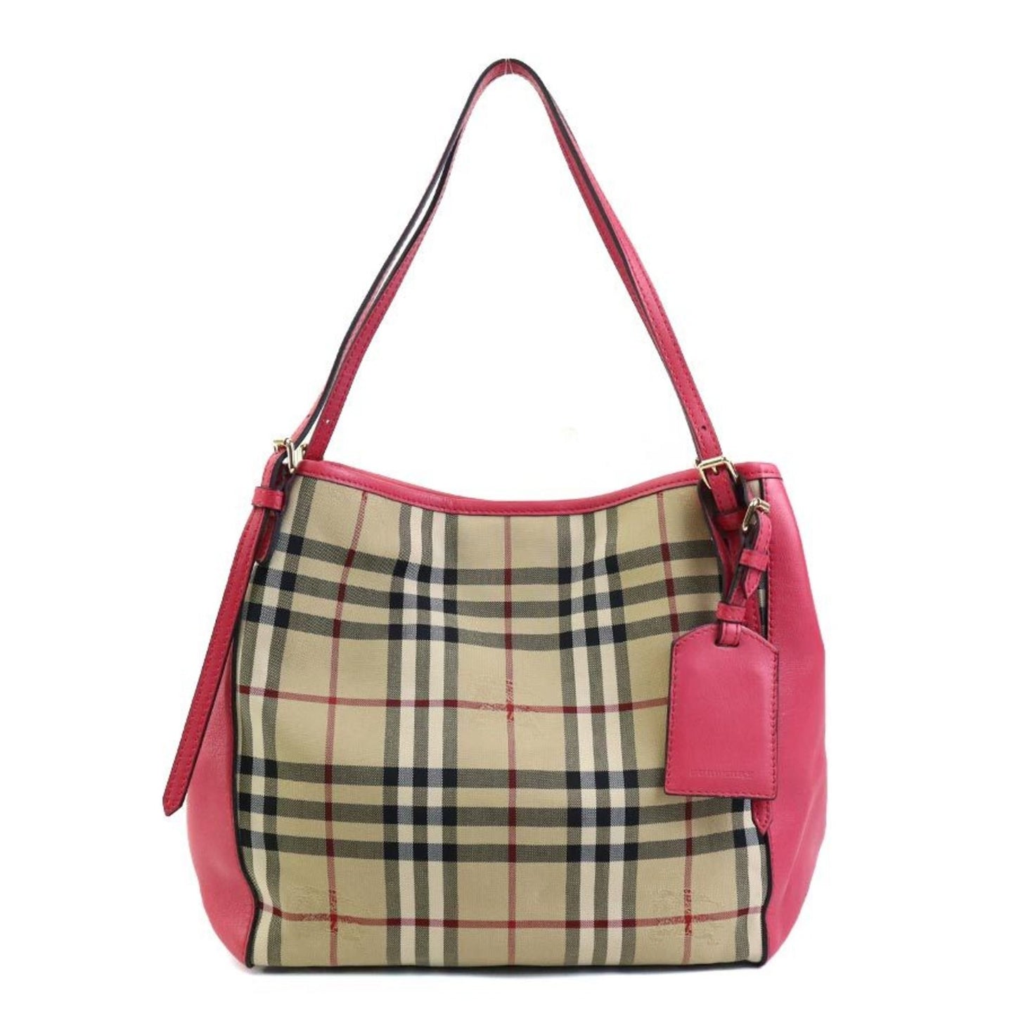 Burberry Nova Check, Beige, Canvas, shoulder