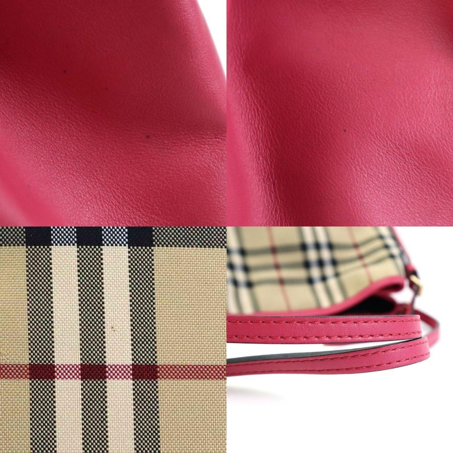 Burberry Nova Check, Beige, Canvas, shoulder