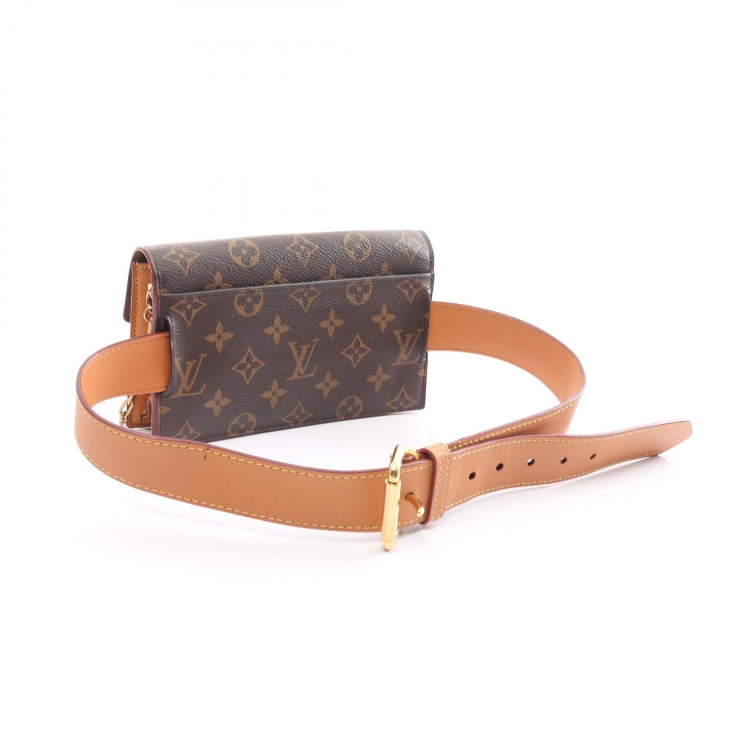 Louis Vuitton Bum Bag / Sac Ceinture, Brown, Canvas, clutch