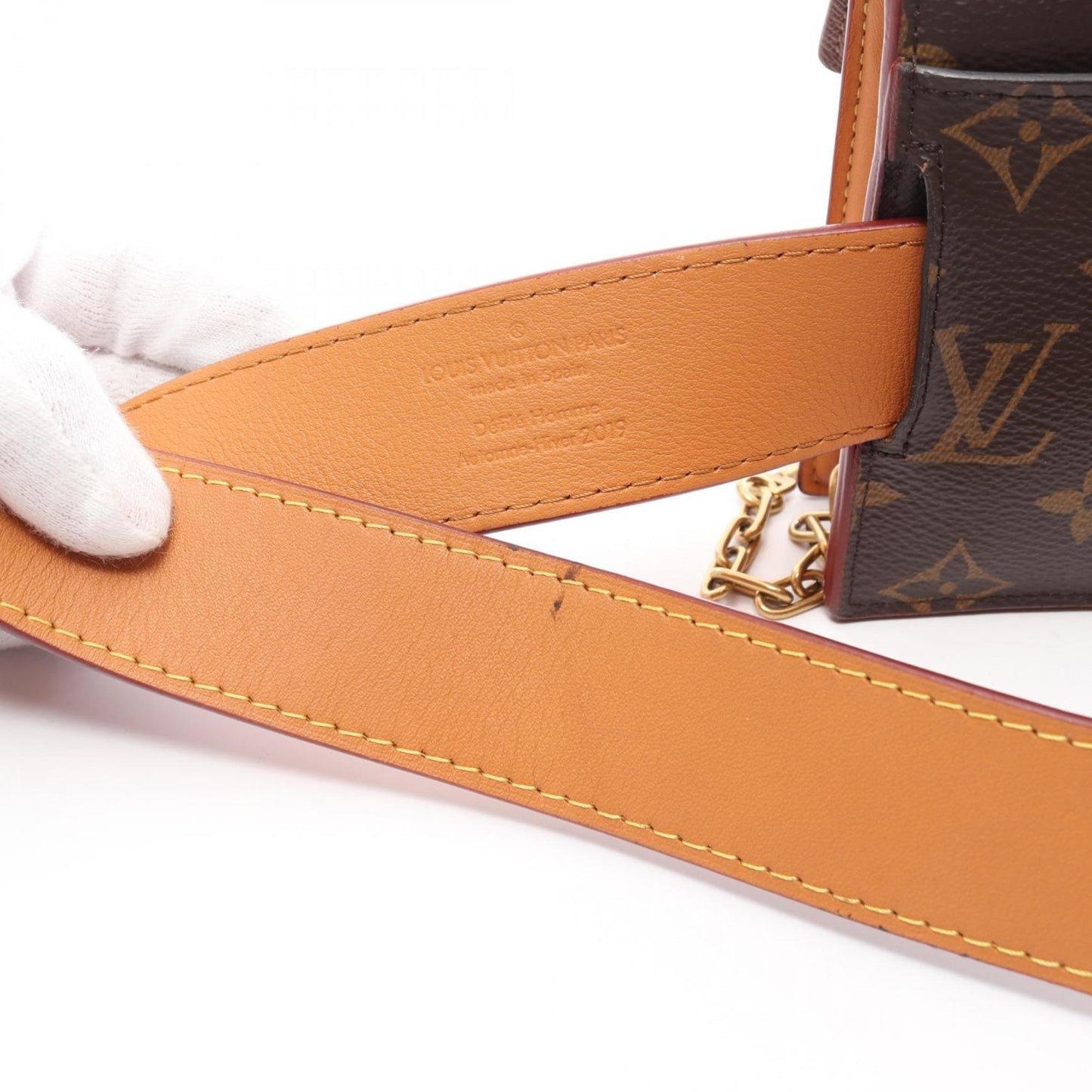 Louis Vuitton Bum Bag / Sac Ceinture, Brown, Canvas, clutch