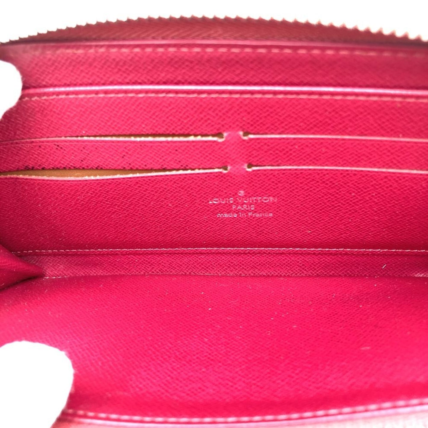 Louis Vuitton Zippy wallet, Red, Leather, wallet