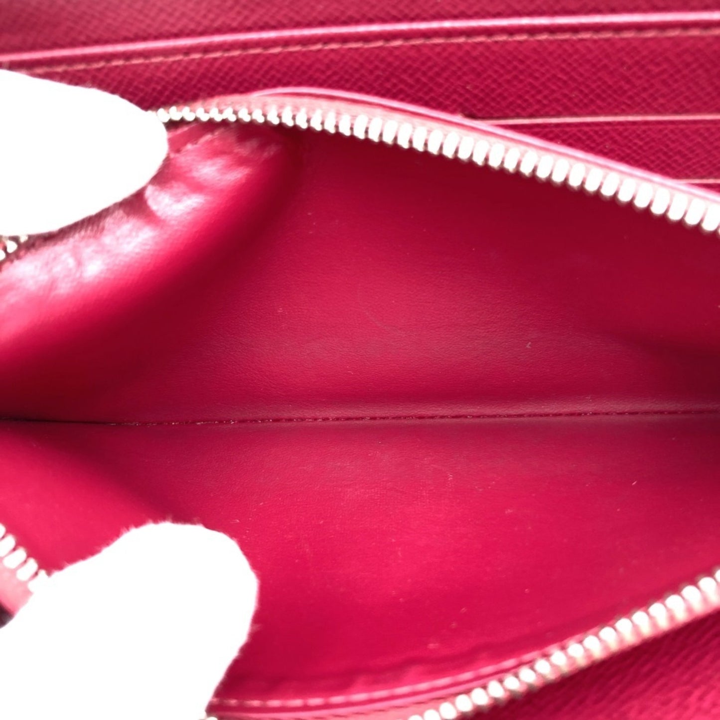 Louis Vuitton Zippy wallet, Red, Leather, wallet
