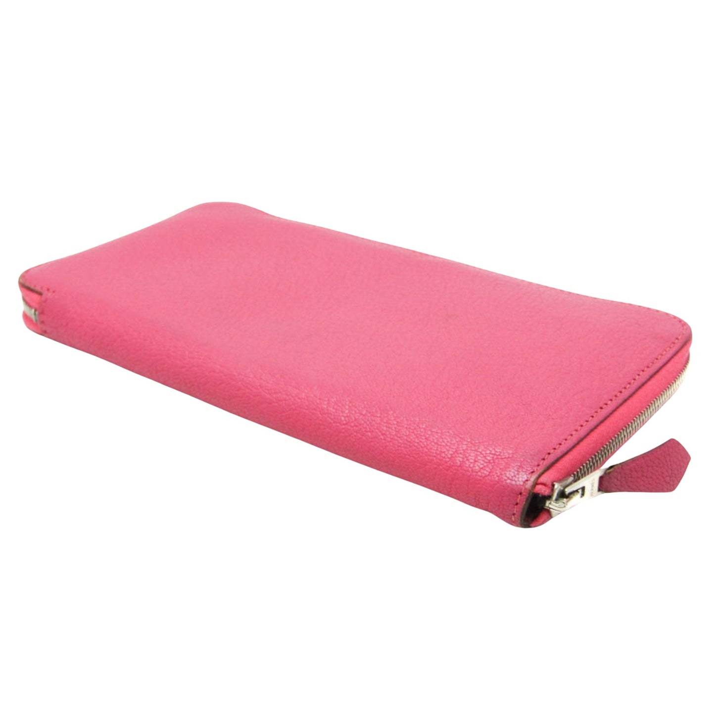 Hermès Azap, Pink, Leather, wallet