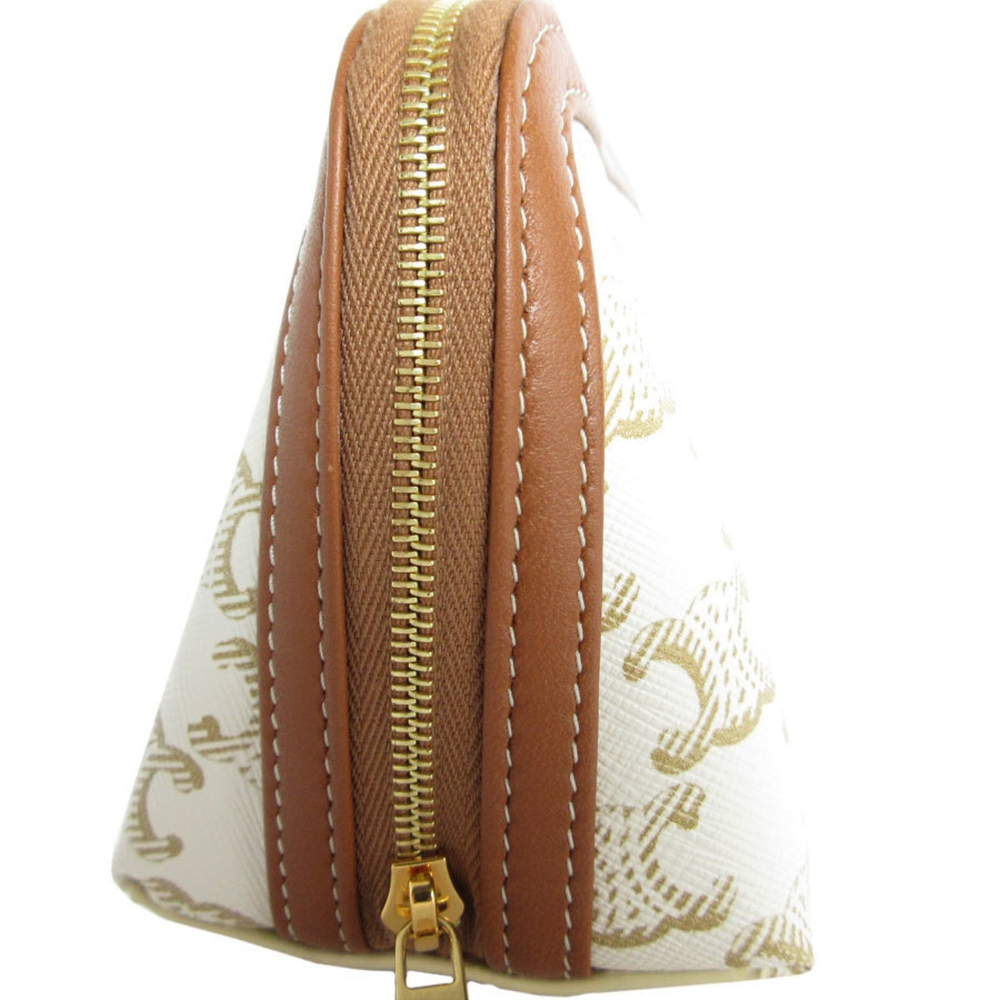Céline Triomphe, White, Canvas, shoulder
