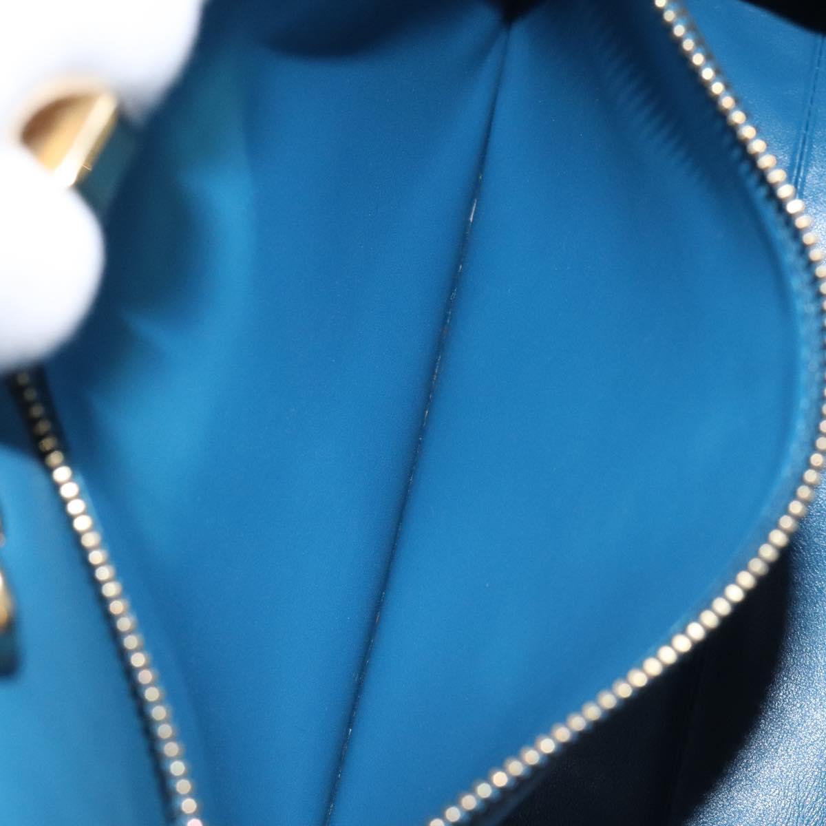 Salvatore Ferragamo Studio, Blue, Leather, handbag