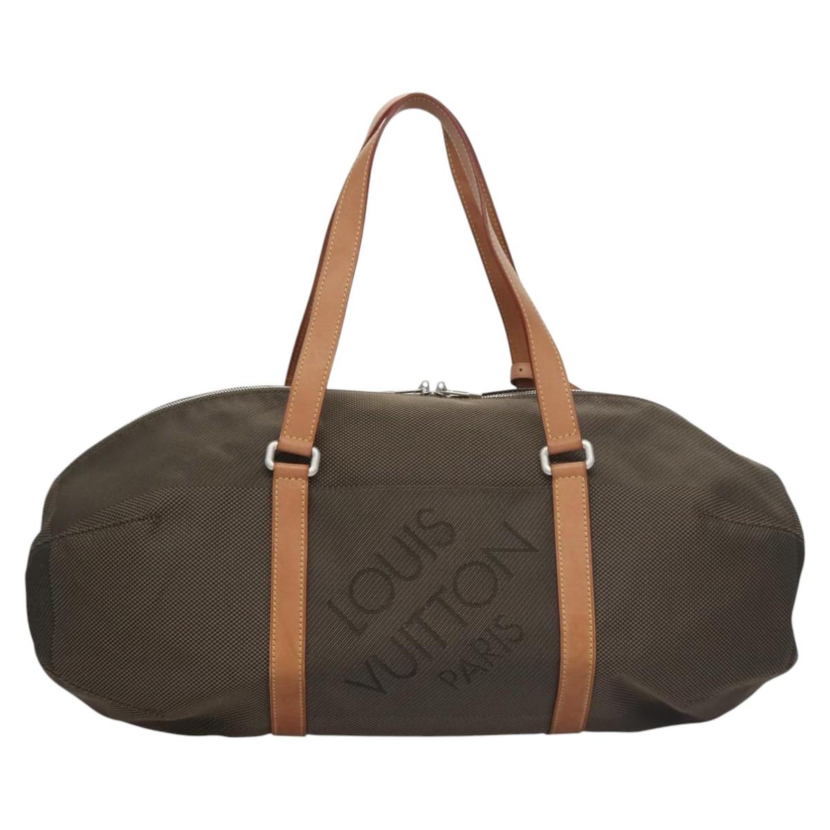 Louis Vuitton Geant, Brown, Canvas, travel