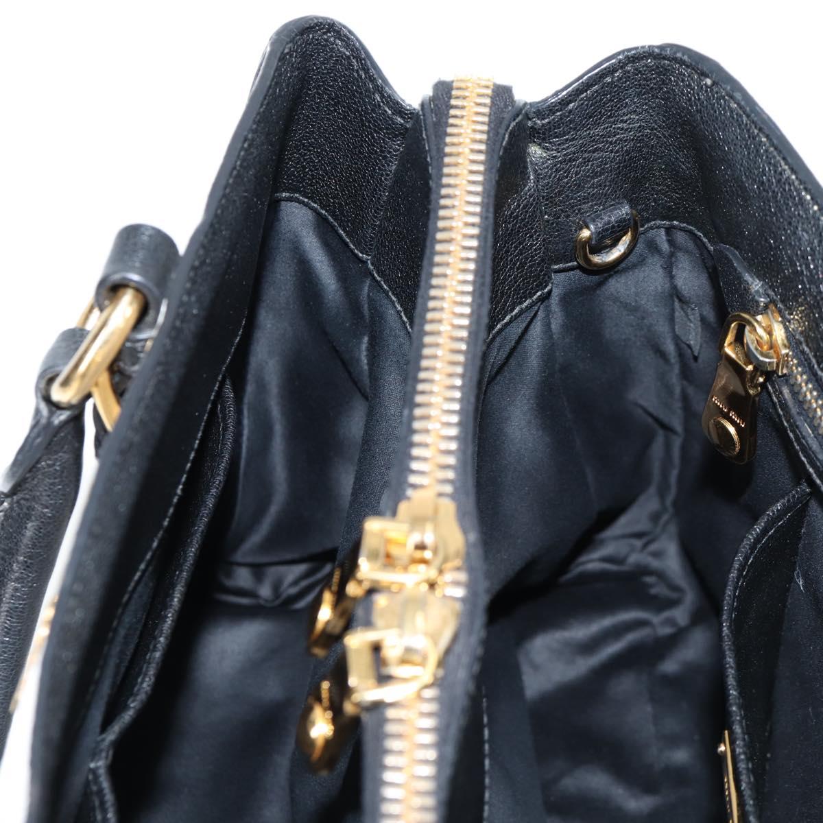 Miu Miu Madras, White, Leather, handbag