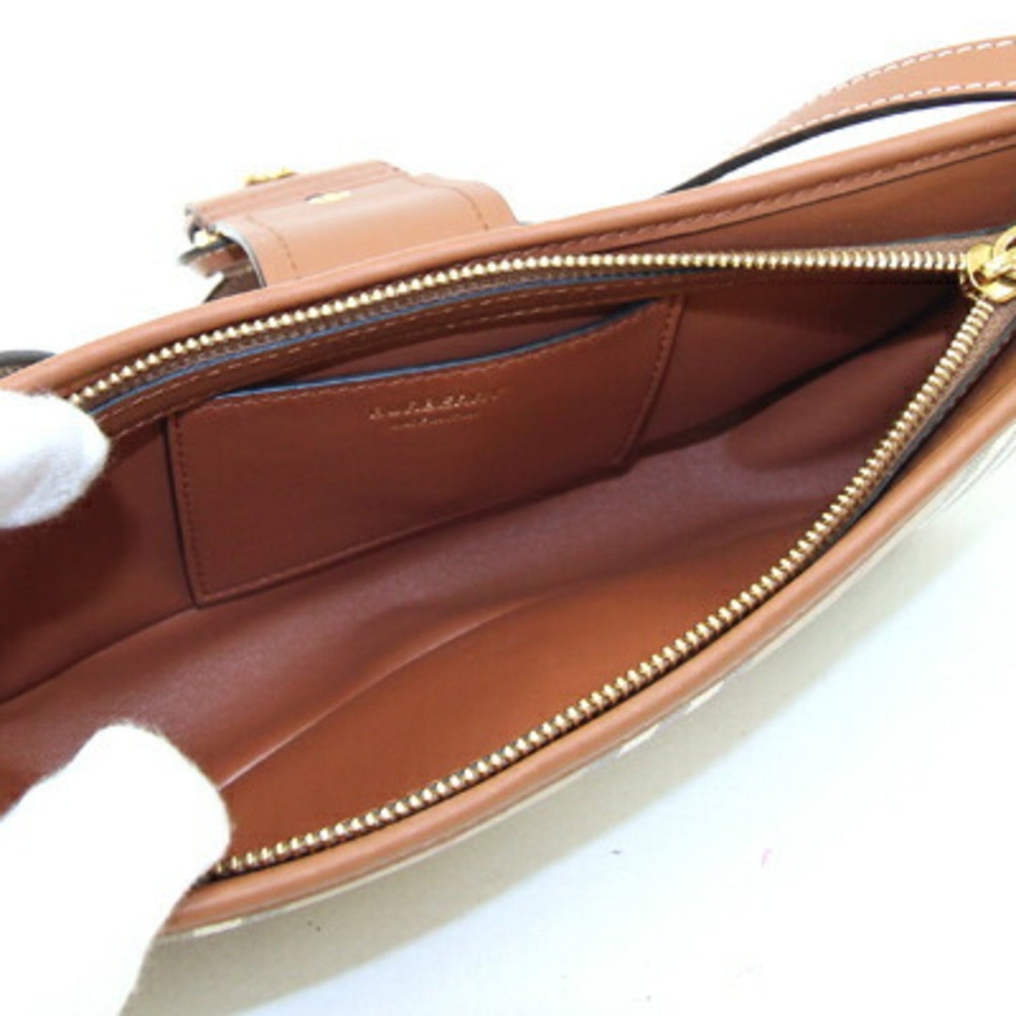 Burberry Nova Check, Beige, Canvas, shoulder