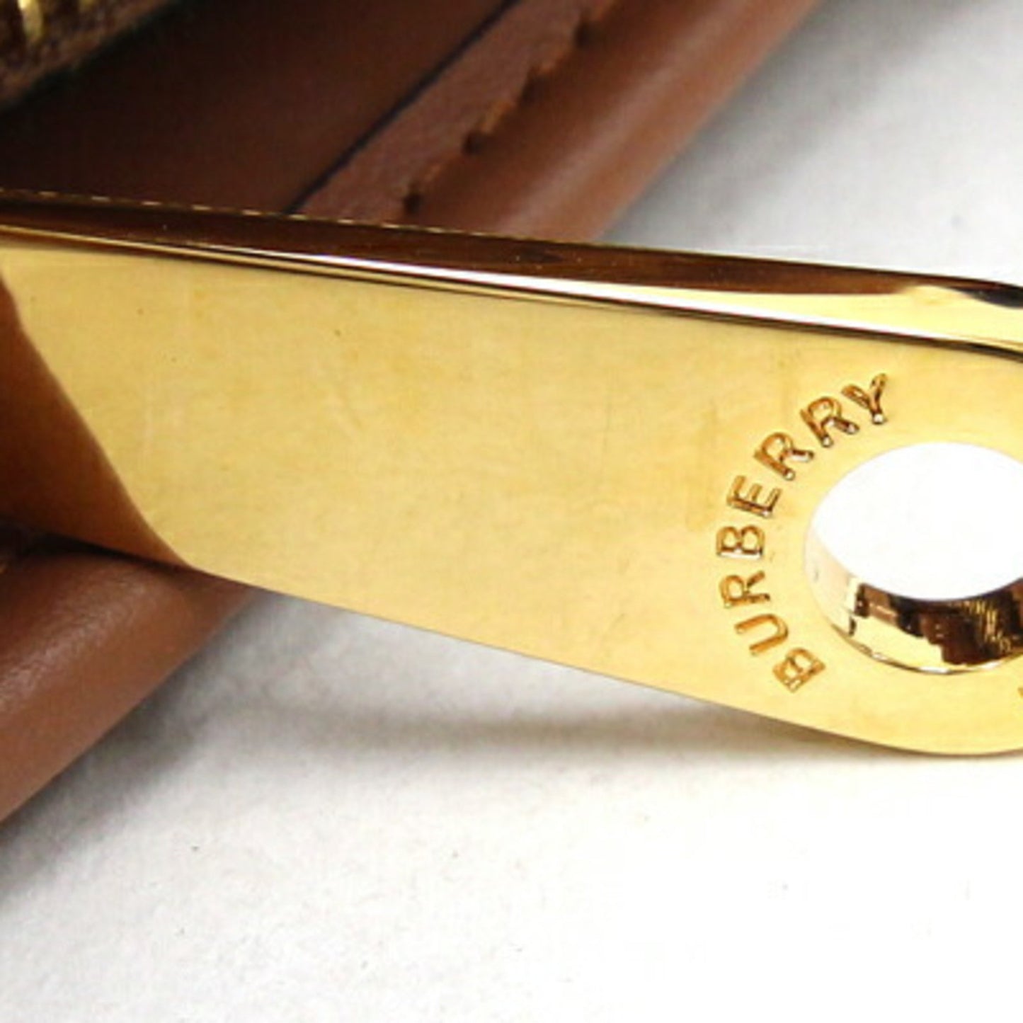 Burberry Nova Check, Beige, Canvas, shoulder
