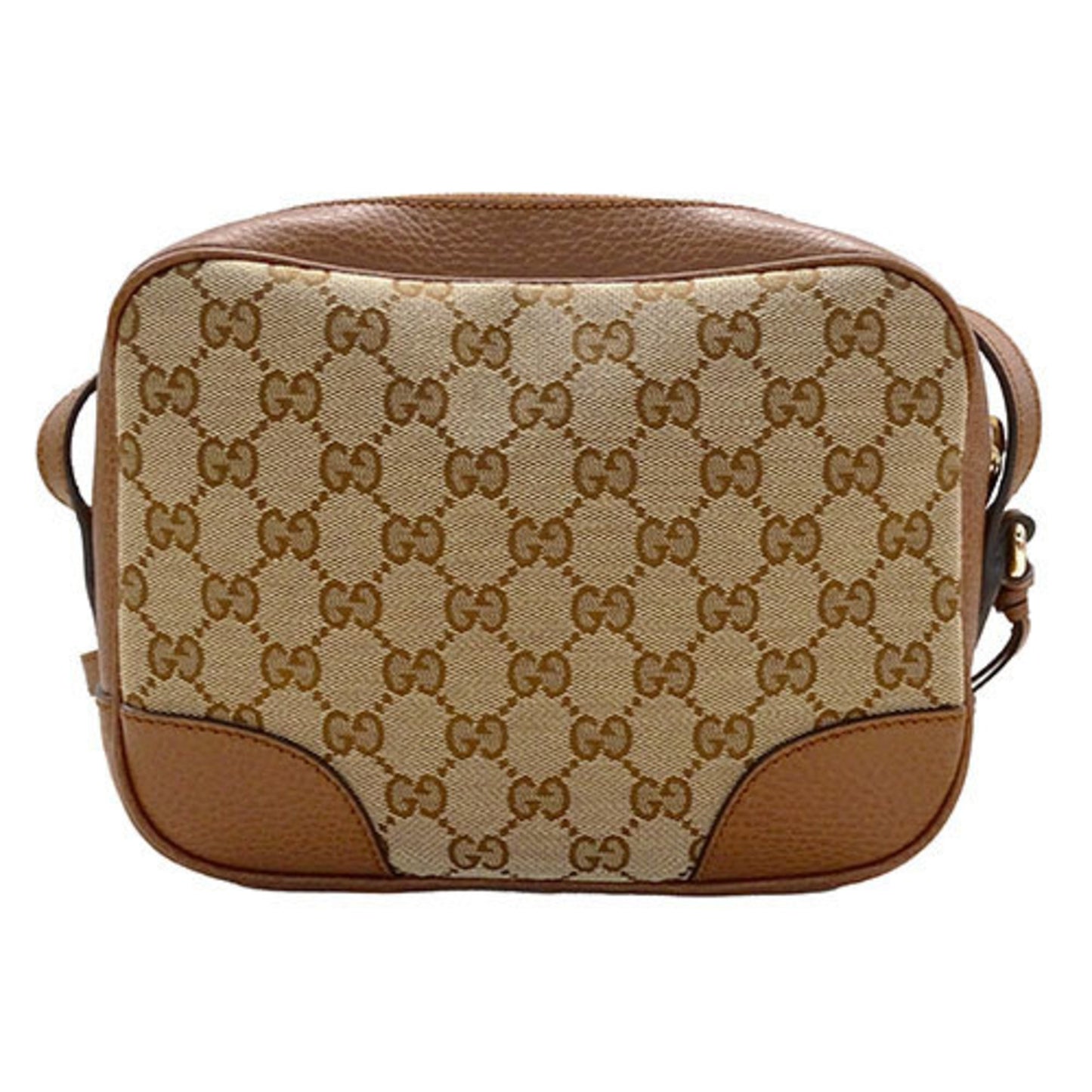 Gucci GG canvas, Brown, Canvas, shoulder