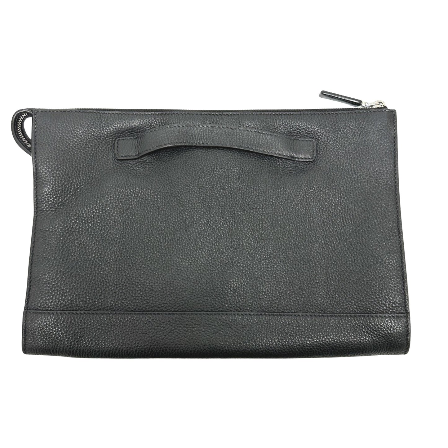 Prada, Black, Leather, clutch