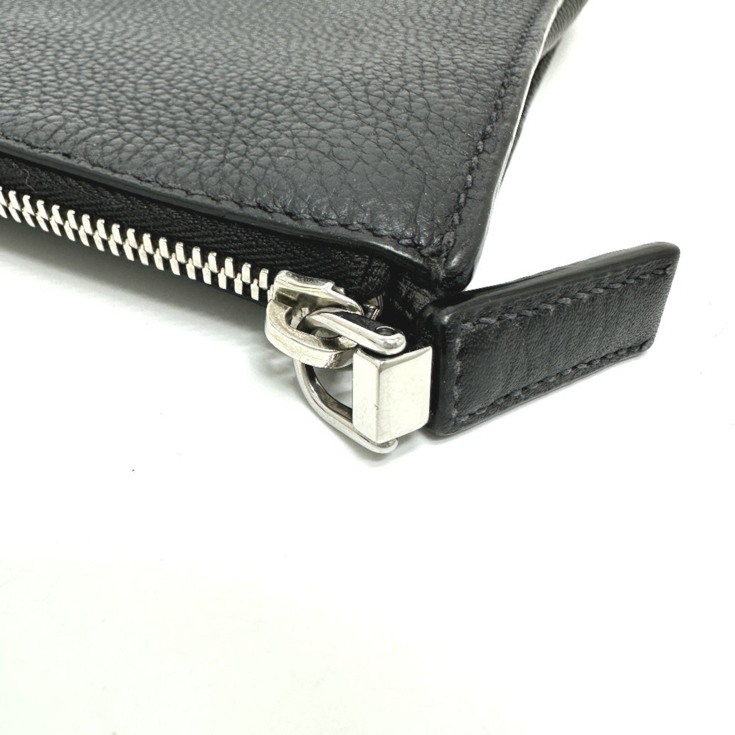 Prada, Black, Leather, clutch