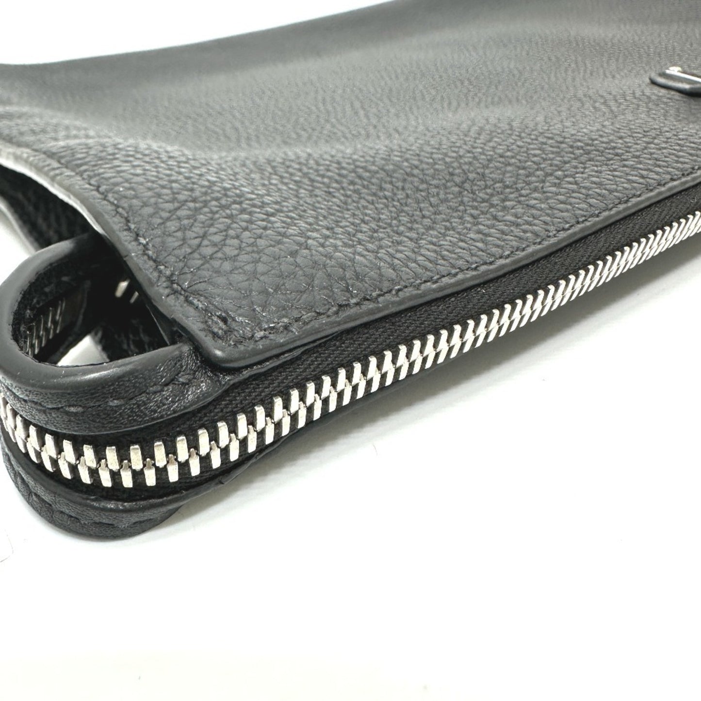 Prada, Black, Leather, clutch