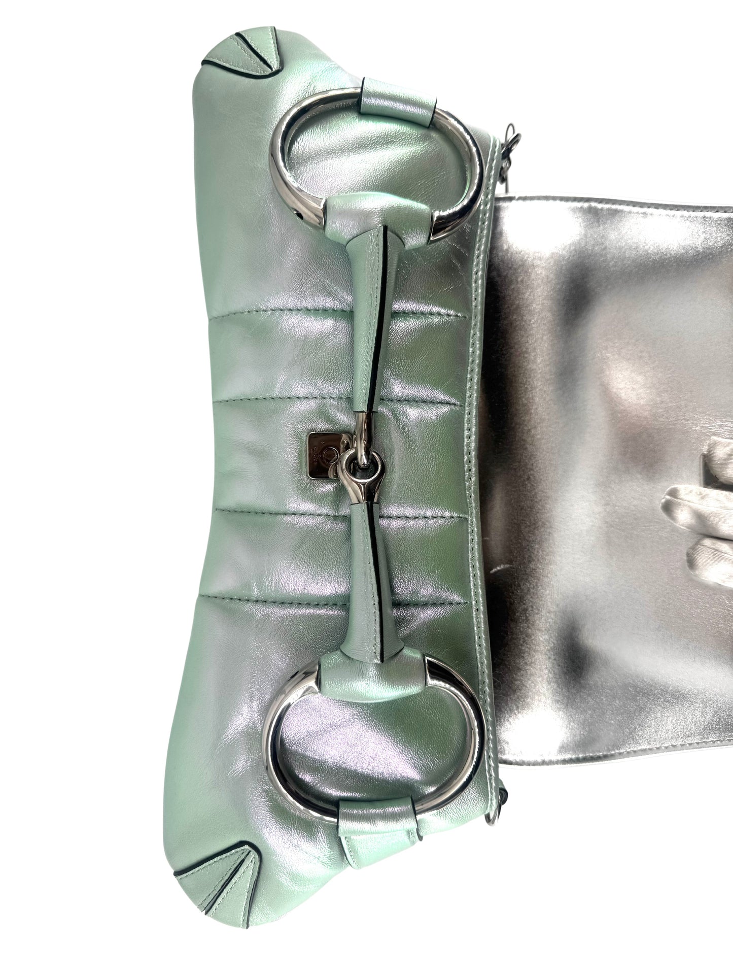 Gucci Horsebit Chain Shoulder Bag Vertical Quilted Leather, OTHER, LEATHER, Shoulder bag