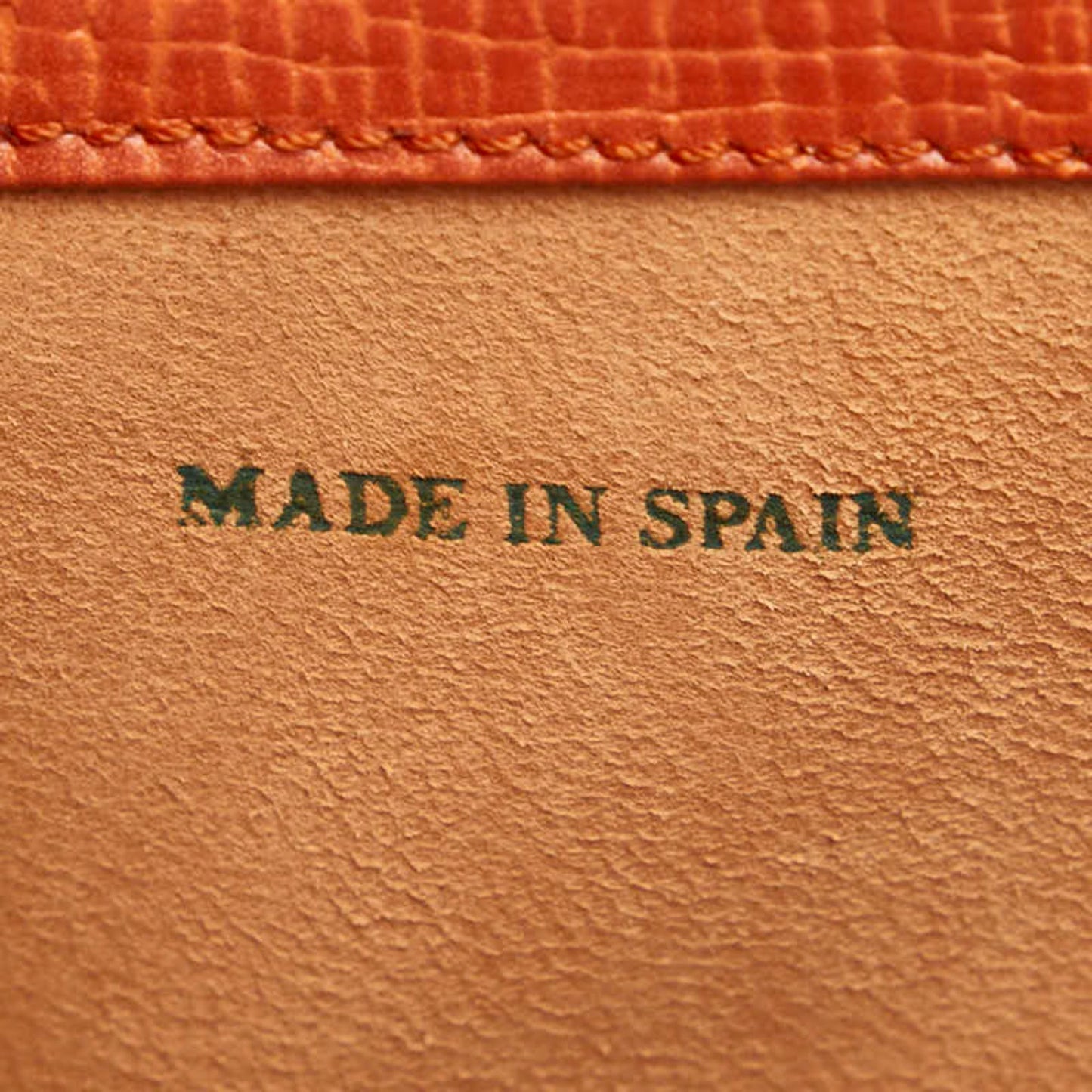 Loewe Barcelona, Orange, Leather, handbag