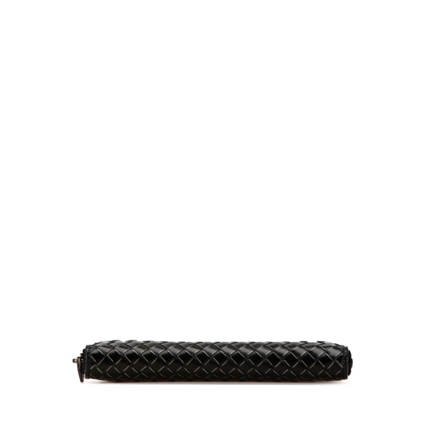 Bottega Veneta Intrecciato, Black, Leather, wallet