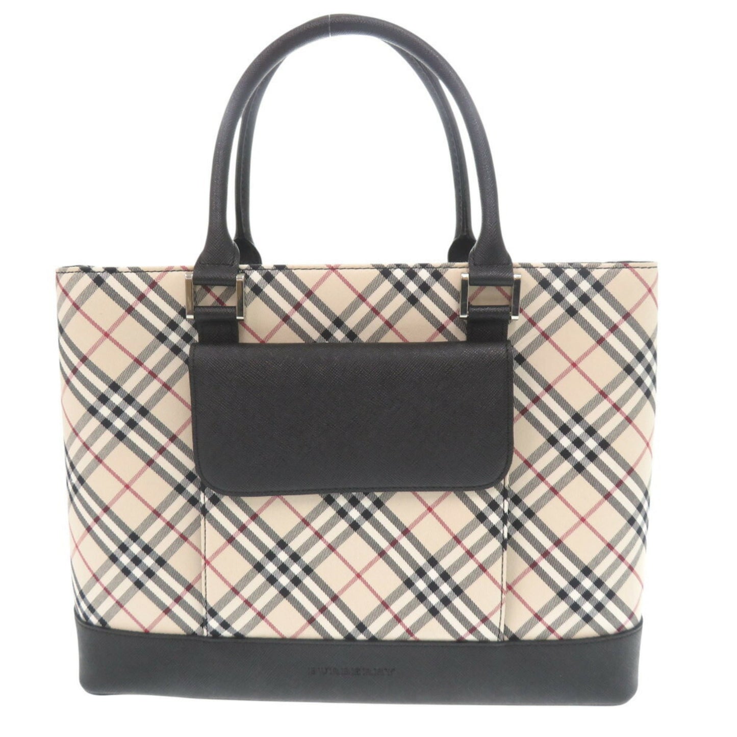 Burberry Nova Check, Beige, Canvas, handbag