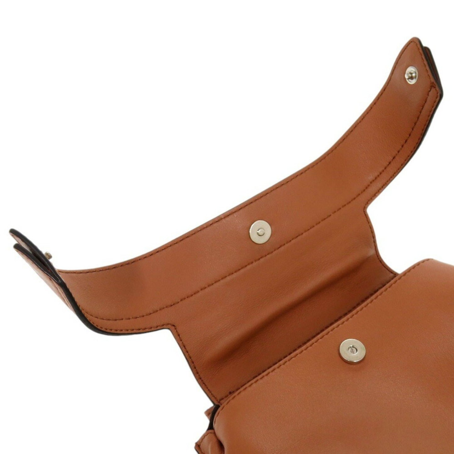 TOD'S Wave, Brown, Leather, handbag