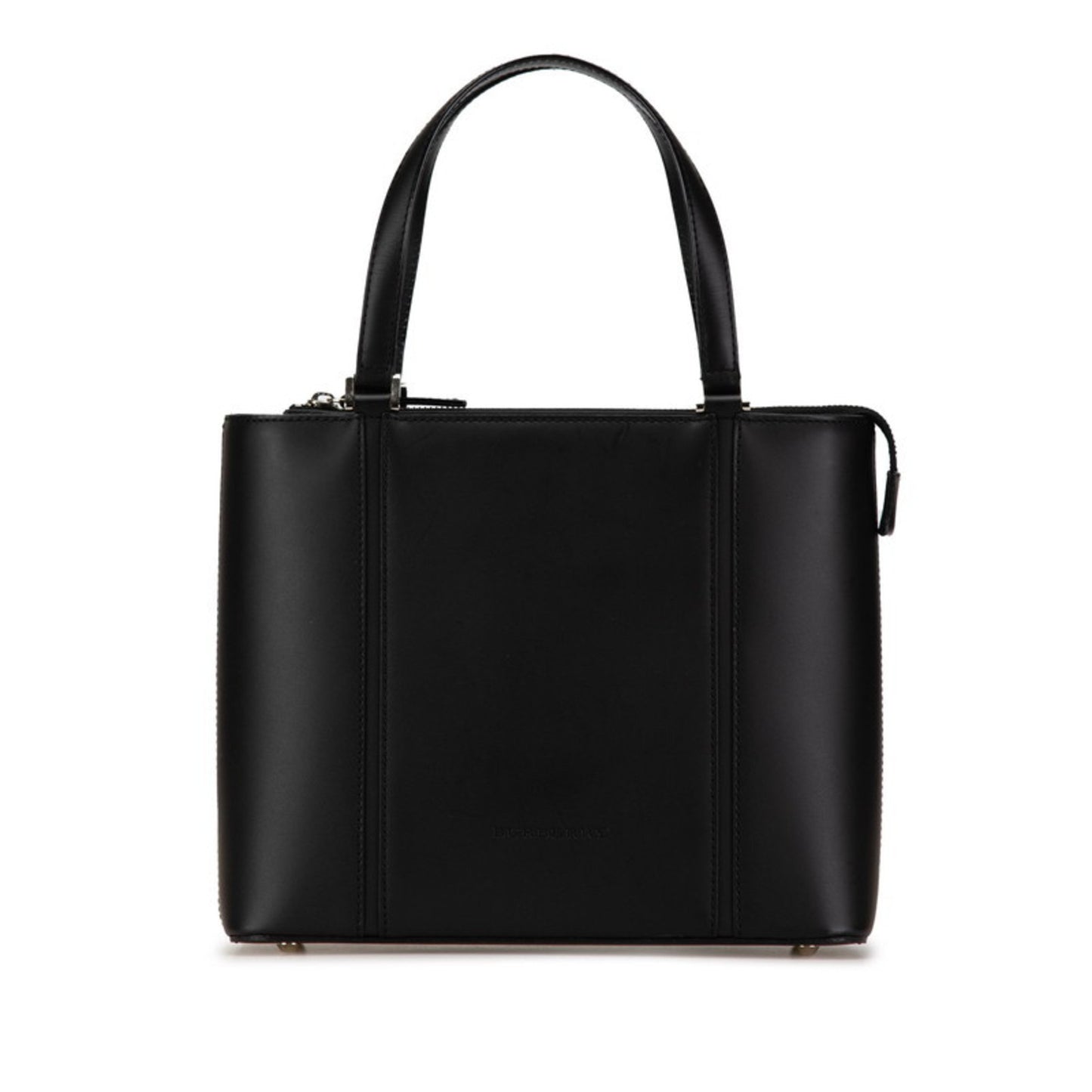 Burberry Nova Check, Black, Leather, handbag