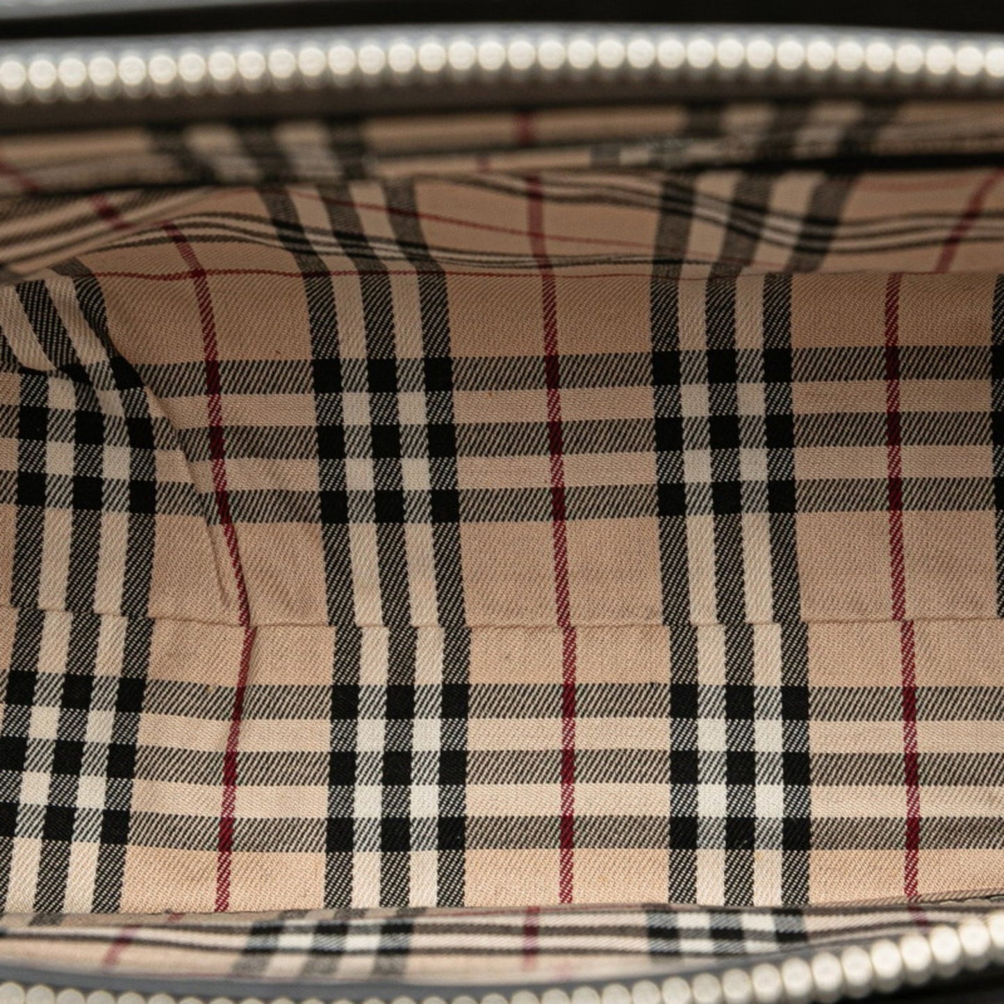 Burberry Nova Check, Black, Leather, handbag