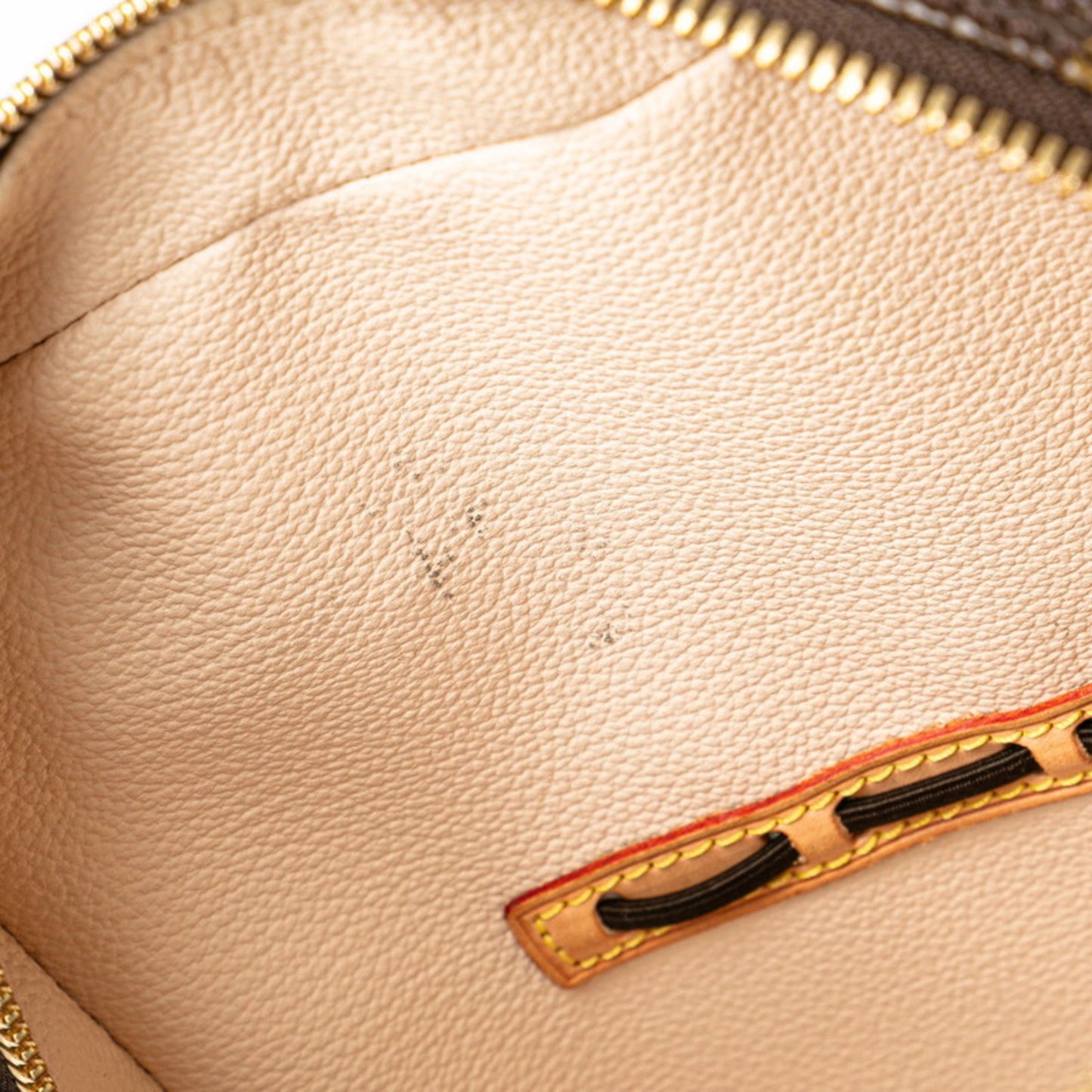 Louis Vuitton Spontini, Brown, Canvas, handbag