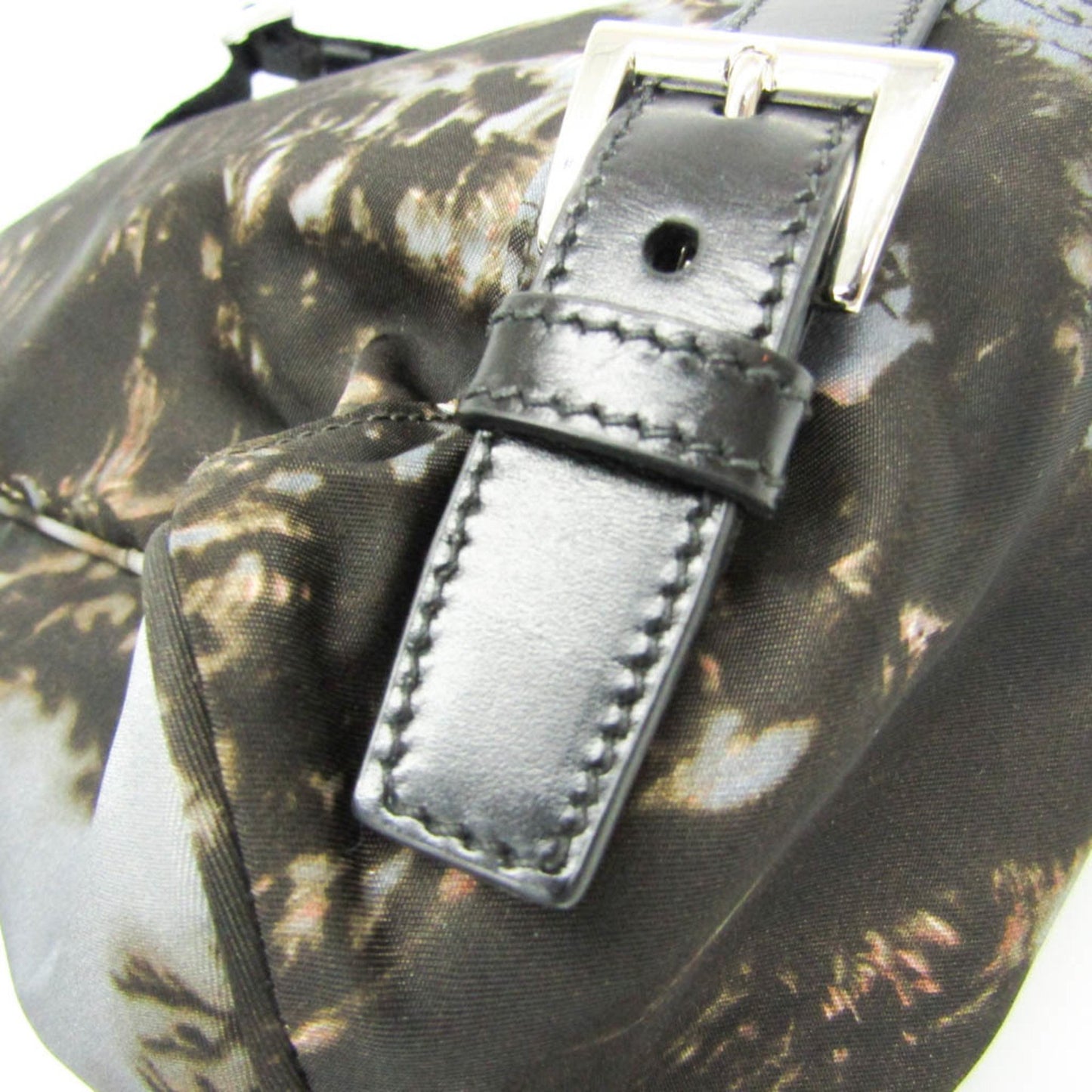 Prada, Multicolour, Canvas, backpack