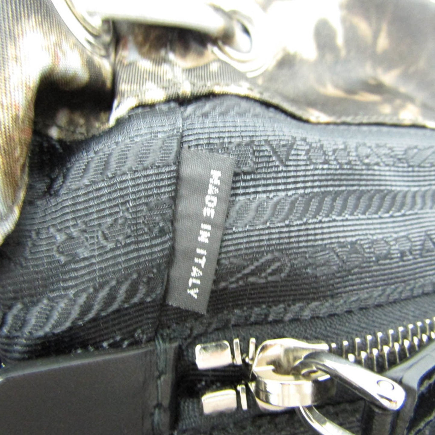 Prada, Multicolour, Canvas, backpack