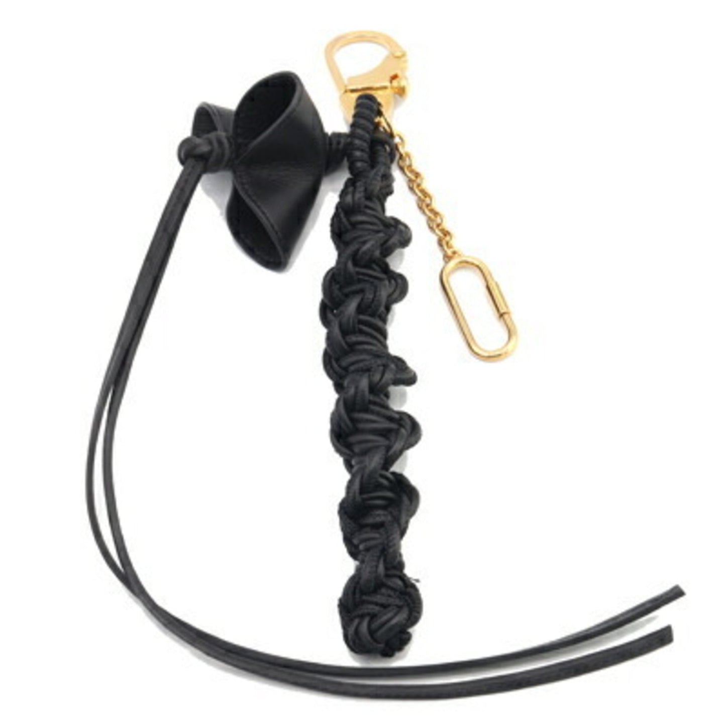 Céline C charm, Black, Leather, bag