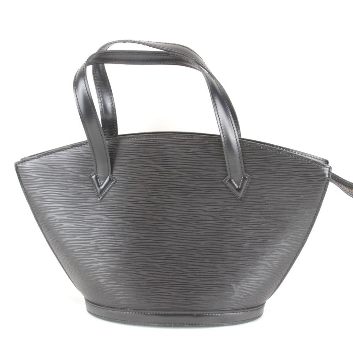 Louis Vuitton Saint Jacques, Black, Leather, handbag