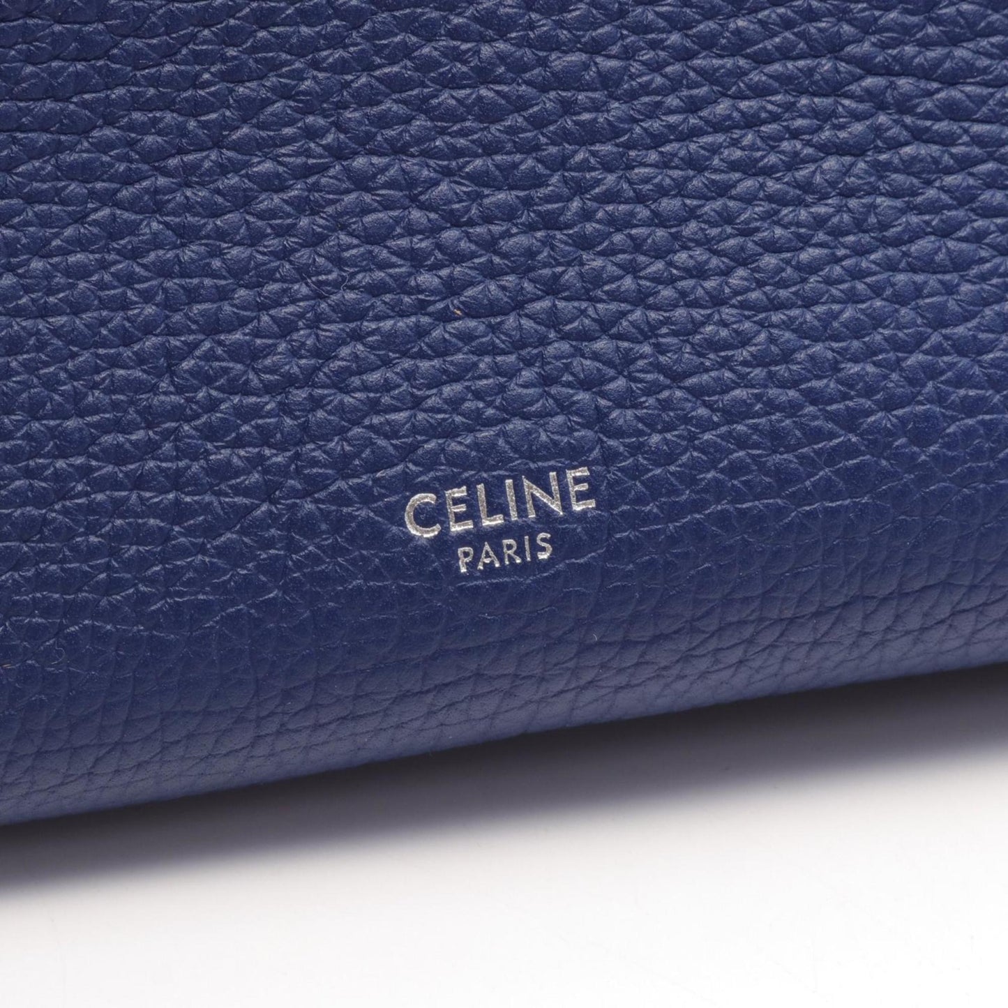 Céline, Blue, Leather, handbag