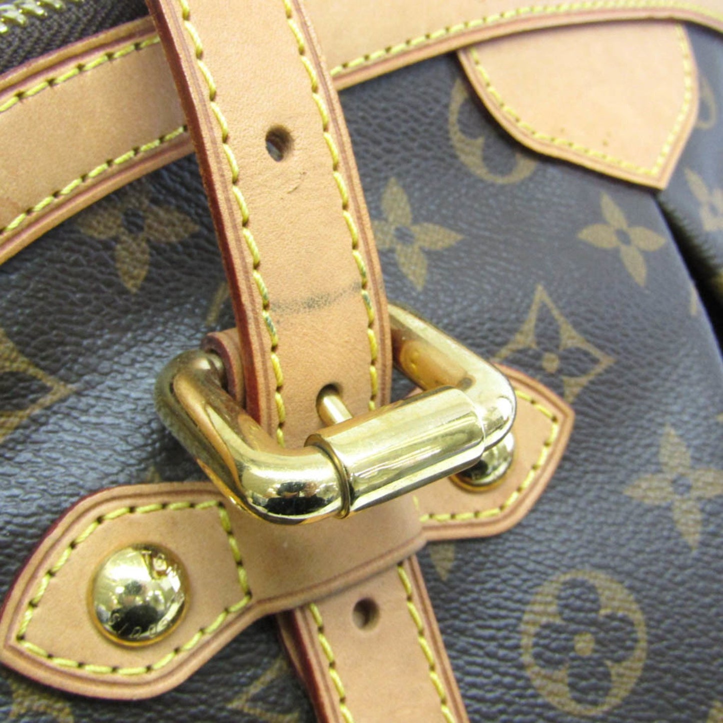 Louis Vuitton Tivoli, Brown, Canvas, handbag