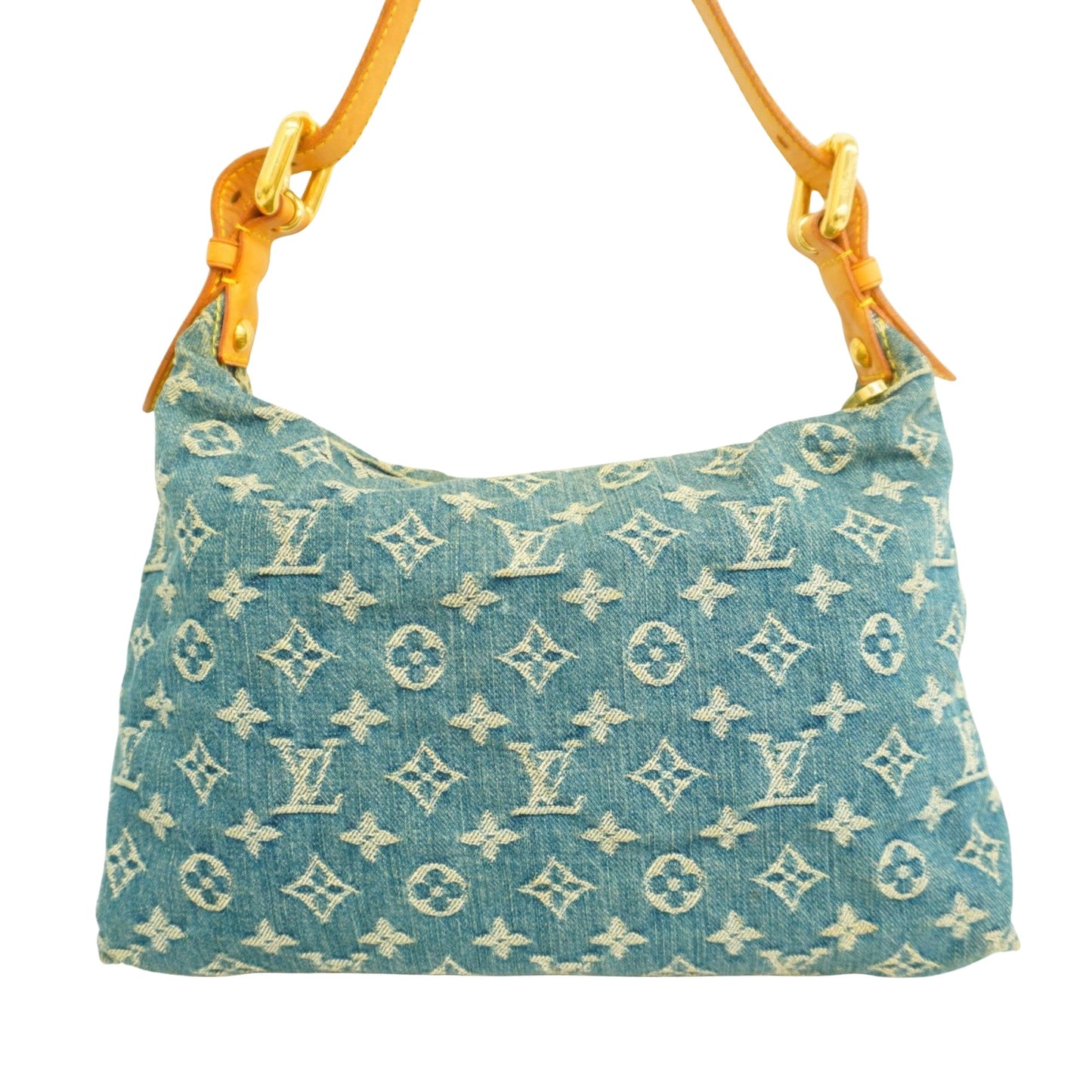 Louis Vuitton Baggy, Blue, Denim - Jeans, shoulder