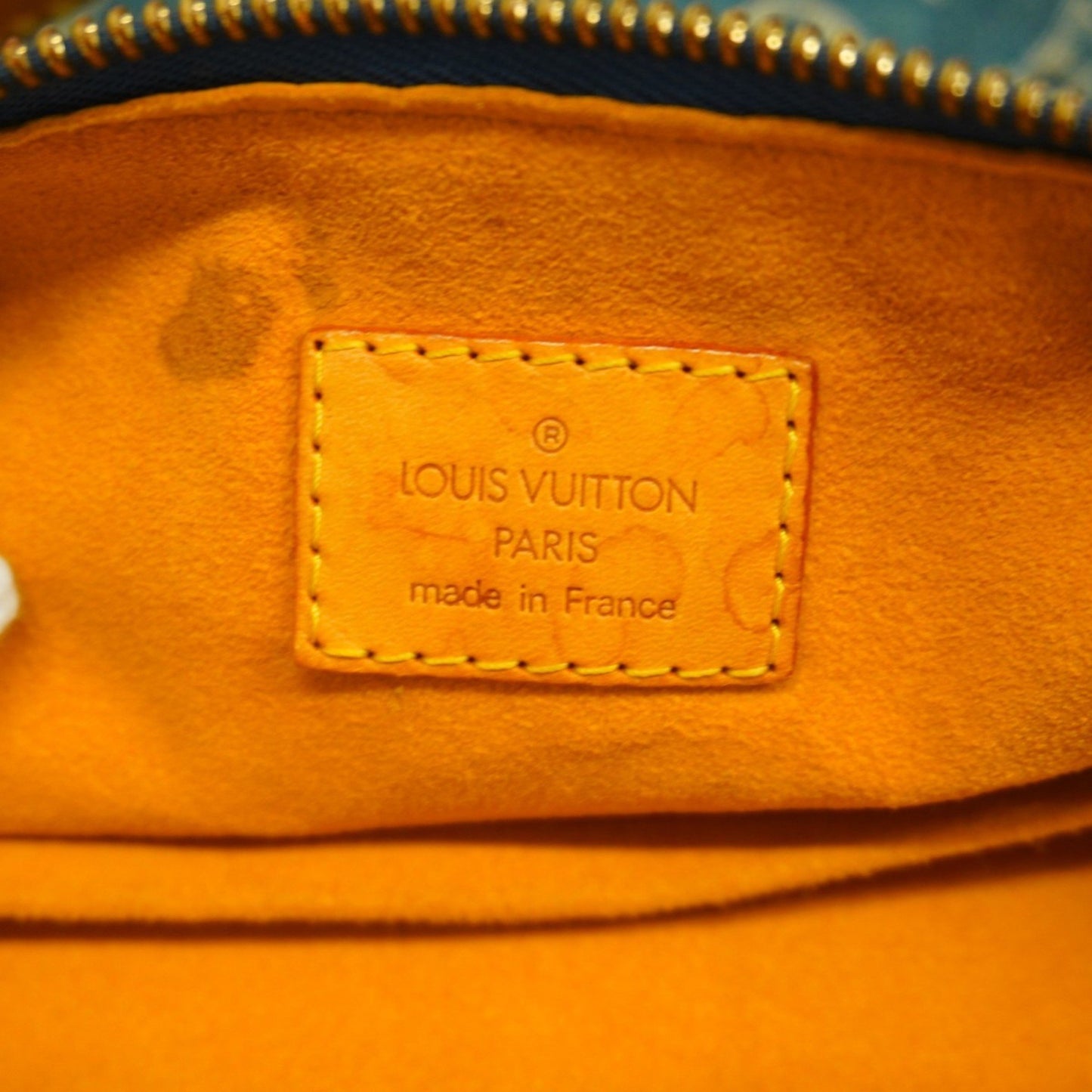 Louis Vuitton Baggy, Blue, Denim - Jeans, shoulder